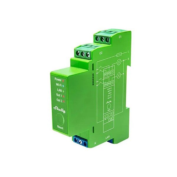 Interruptor Inteligente Shelly Pro Dimmer 2PM FG3800235268179