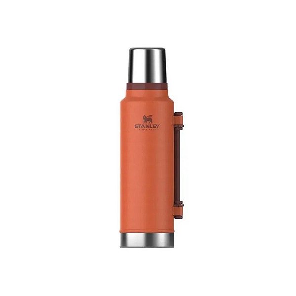 Garrafa Térmica Stanley Classic Legendary Bottle de 1,4 Litros - Laranja