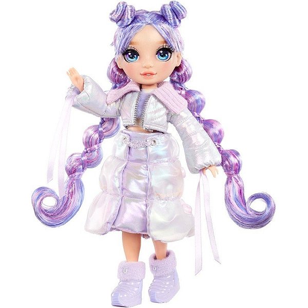 Boneca Violet Willow Winter Wonderland Rainbow High - 120865EUC