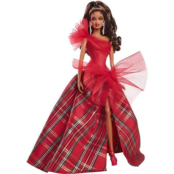 Boneca Barbie Signature 2024 Holiday Mattel - HRM63