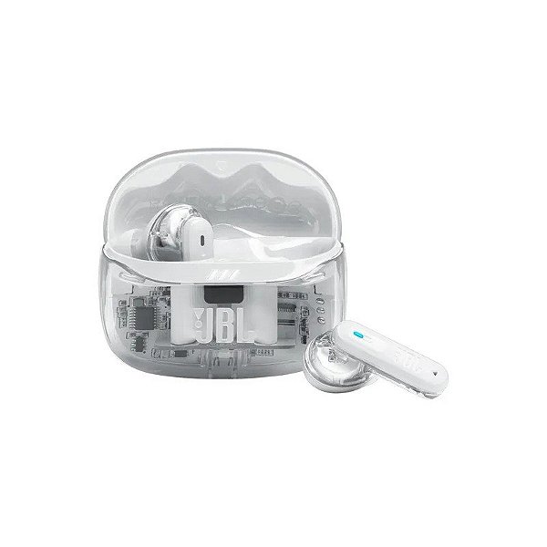 Fone de Ouvido JBL Tune Beam 2 TWS Bluetooth - Branco
