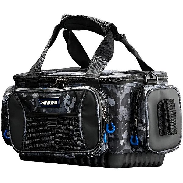 Bolsa Esportiva Marinha M-BP15C com Caixa de Isca