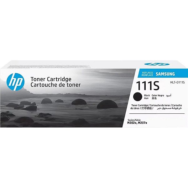 Toner HP MLT-D111S 111S para Samsung - Preto