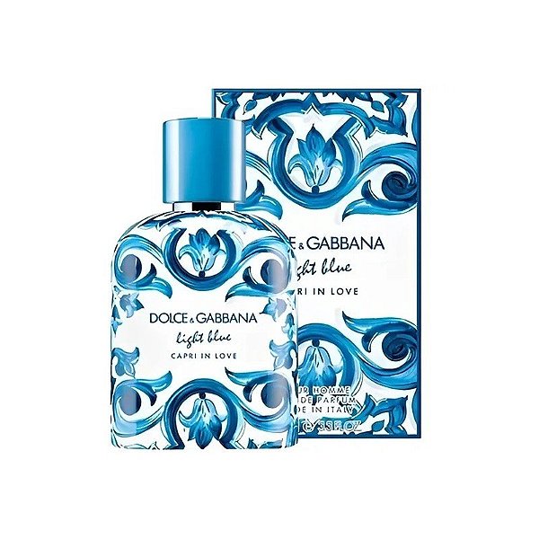 Perfume Masculino Dolce & Gabbana Light Blue Capri In Love Edp 100 ML
