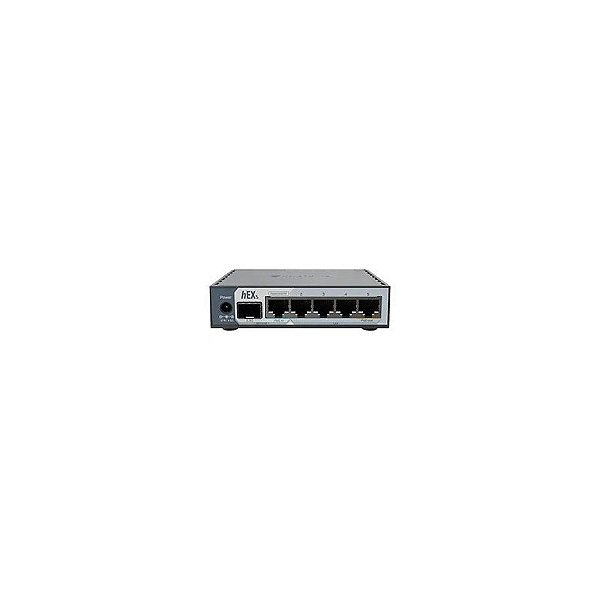 Roteador Mikrotik E60IUGS Hex s / 950MHZ / L4 / 512MB
