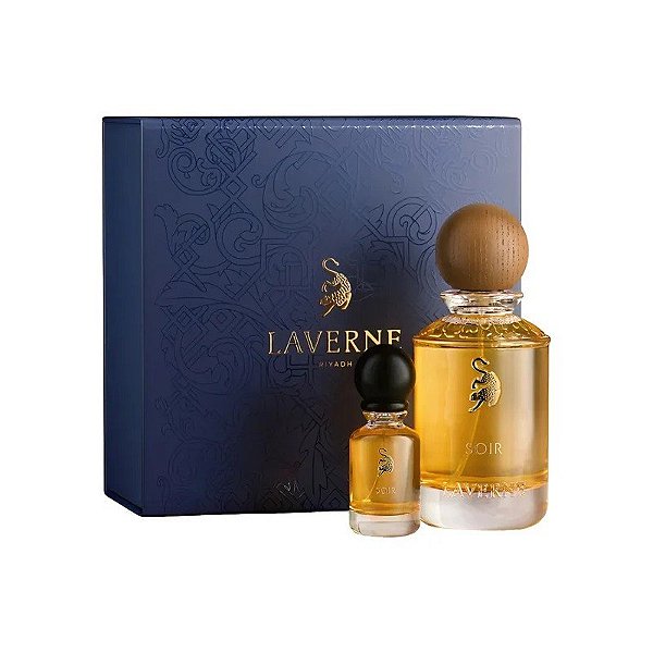 Kit Perfume Laverne Riyadh Soir Edp 100ML + 10ML - Unissex