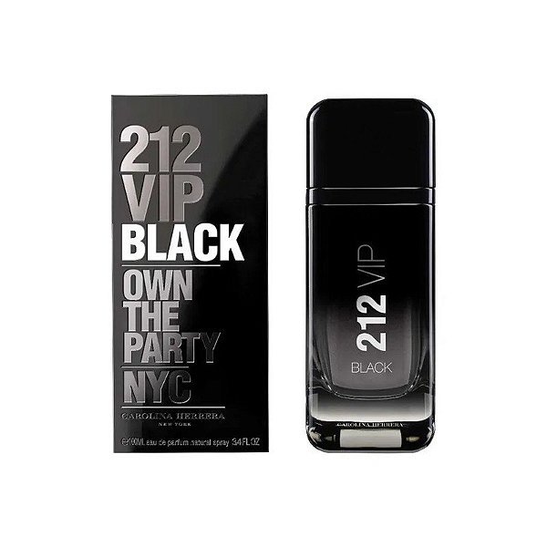 Perfume Masculino Carolina Herrera 212 Vip Black Eau de Parfum 100 ML