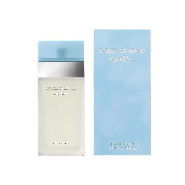 Perfume Dolce Gabbana Light Blue Feminino 100ML Reposição Edt