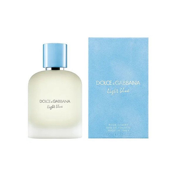 Perfume Dolce & Gabbana Light Blue Pour Homme Água de Colônia - Masculino 100ML