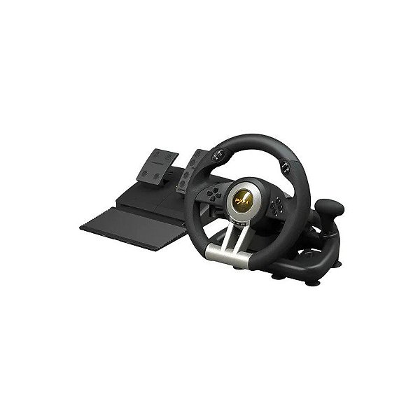 Volante e Pedal PXN V3 Pro para PC / PS3 / PS4 / Xbox One / Xbox Series / Switch - Preto