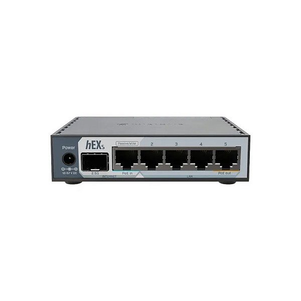 Roteador Mikrotik Routerboard E60IUGS Hex s 950MHZ 512MB L4