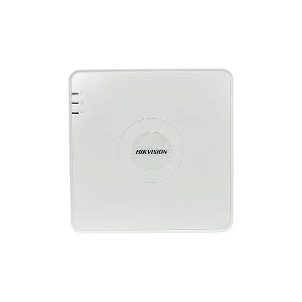 Gravador de Vídeo em Rede Hikvision NVR Mini 04CH POE HDD 4MP H.265+ DS-7104NI-Q1/4P
