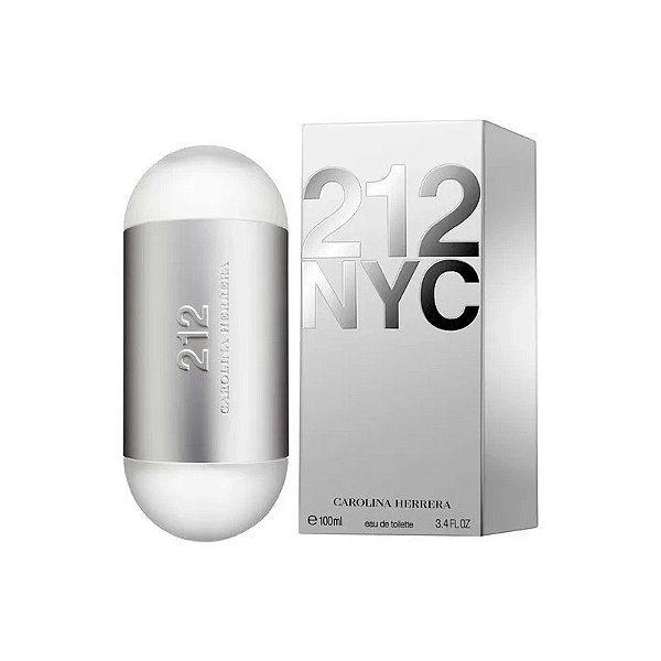 Perfume Carolina Herrera 212 NYC Água de Colônia Feminino 100ML