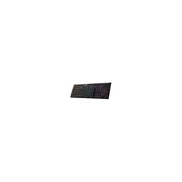 Teclado USB Redragon Horus Pro K618 RGB Preto Sem Fio Inglês