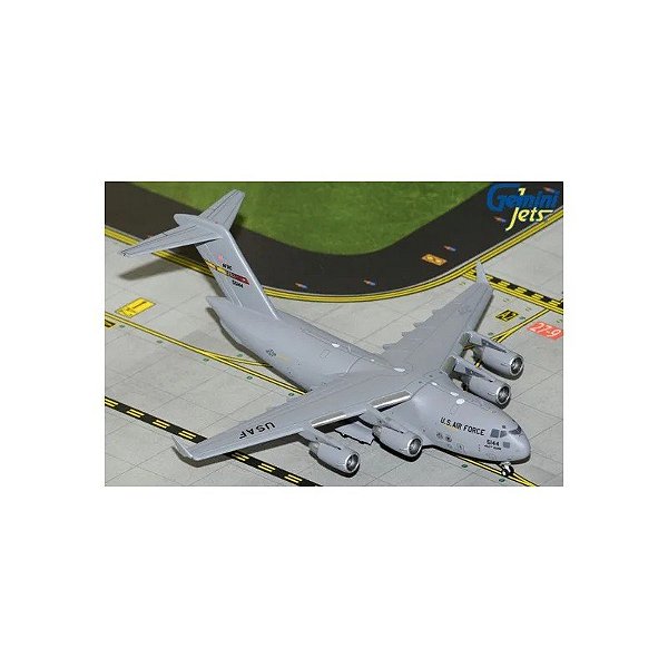 Avião Gemini Jets 1:400 Força Aérea dos EUA C-17 GMUSA148