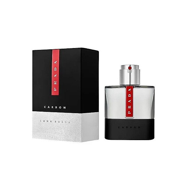Perfume Prada Luna Rossa Carbon Edt Masculino - 50ml