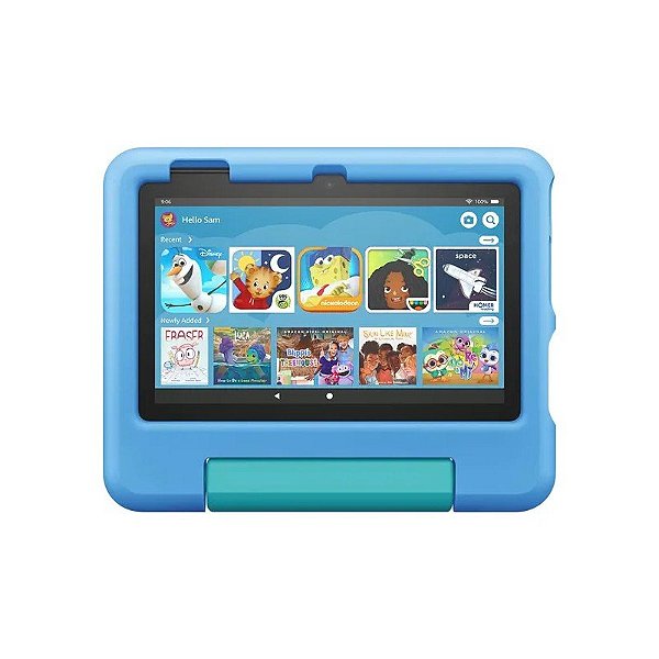 Tablet Amazon Fire 7 Kids Edition 12ª Geração 7" WiFi 16 GB - Azul