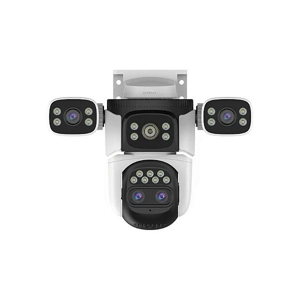 Câmera de Vigilância IP Multi Xion XI-CCTV400 O-Kam Pro FHD 1080P Wifi - Branco