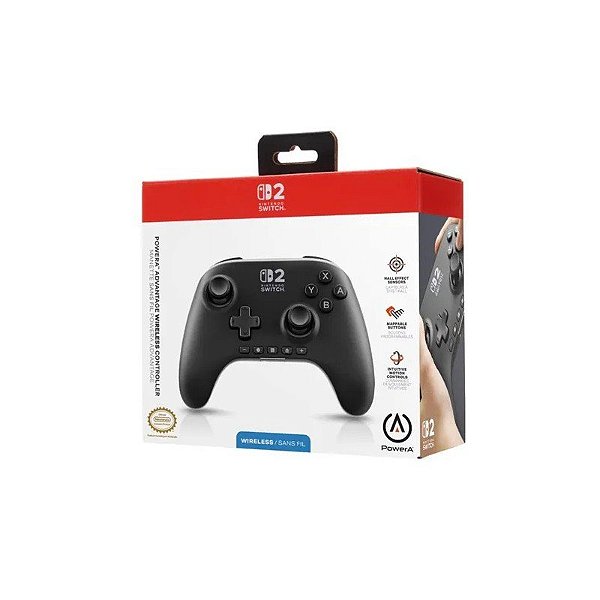 Controle sem fio Powera Advantage para Nintendo Switch 2 - SKU:NSGP0545-01V NSGPAWL