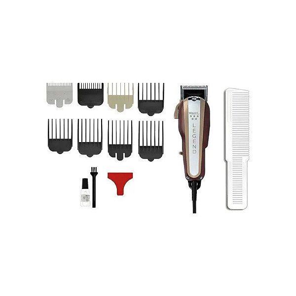 Cortador de Cabelo Wahl Legend 5 Star 08147-408 110V - Marrom/Branco