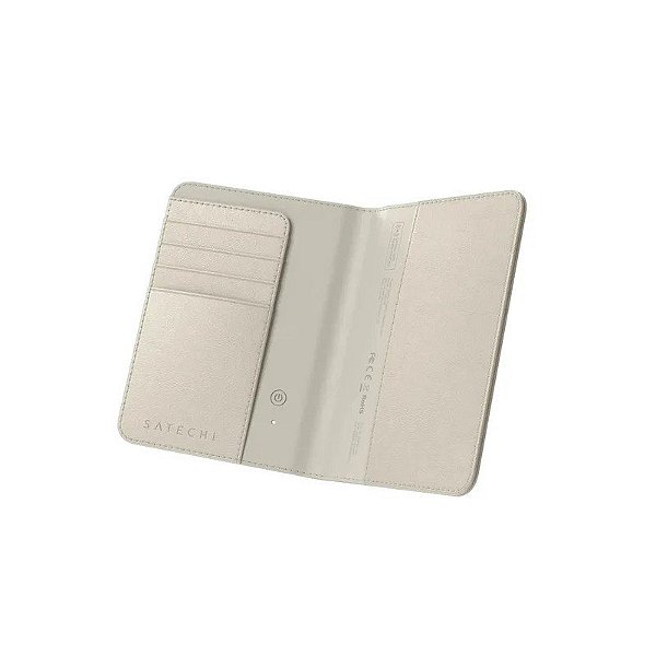 Porta-Passaporte Satechi ST-VPCW Em Couro Vegano Findall Sand