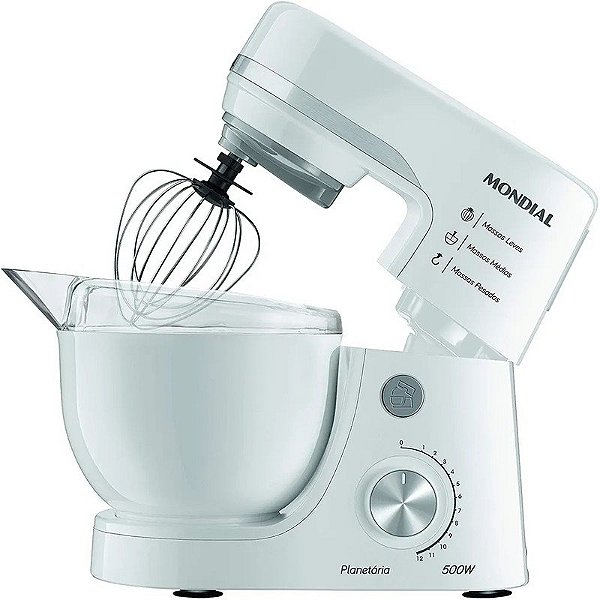 Batedeira Mondial BP-03-W Planetária 4.5 Litros 220V-50/60Hz - Branca