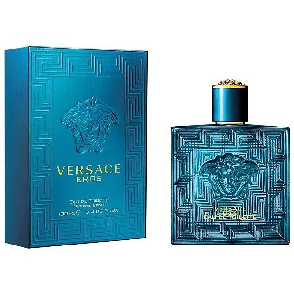 Perfume Versace Eros EDT 100mL - Masculino