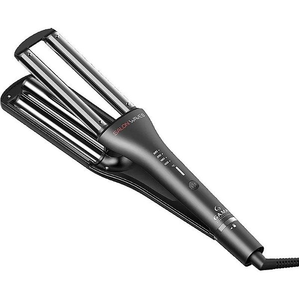 Modelador de Cabelo GA.MA Salon Waves 25mm Preto - Bivolt