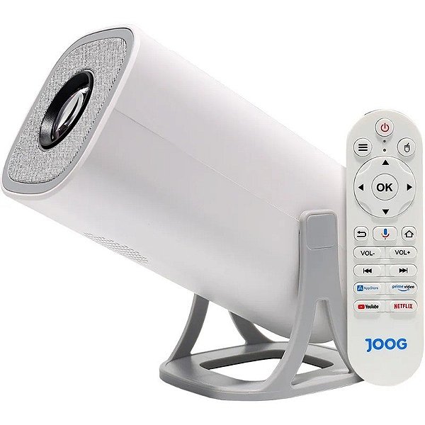 Projetor Smart Joog SCP-03 4K USB HDMI WiFi Bluetooth Android