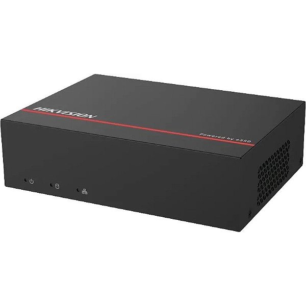 Gravador DVR HikVision CCTV Lite Turbo HD DS-E04HGHI-XD com 4 Canais até 1080p