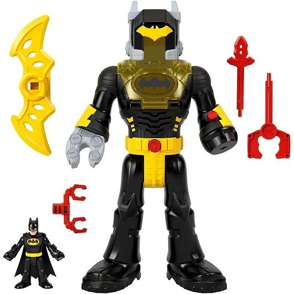 Kit de Bonecos Batman Insider & Exo Suit Imaginext DC Super Friends Fisher-Price - HYG31