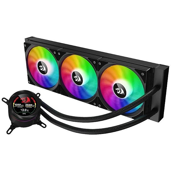 Cooler CPU Redragon CCW-1018 Líquido ARGB (caixa feia)