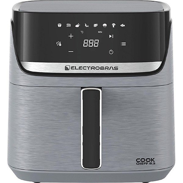 Fritadeira Elétrica Electrobras EBAF-83 Air Fryer Cook Cheff Digital 8.3L 220V-50/60Hz
