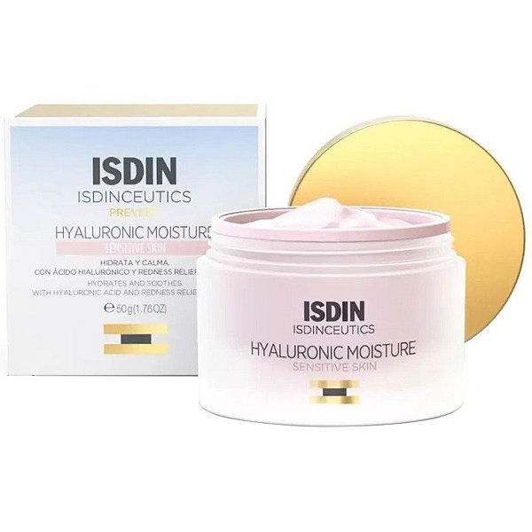 Creme Facial Isdin Isdinceutics Prevent Hyaluronic Moisture - 50g