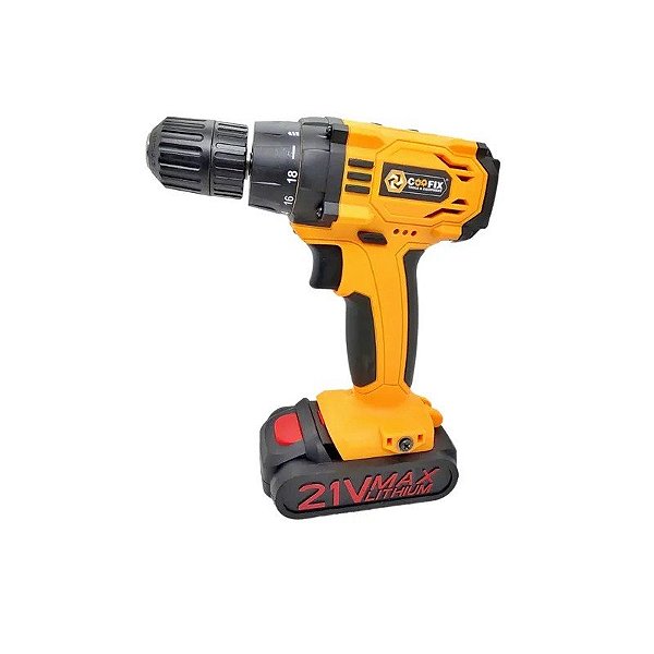 Máquina Parafusadeira a Bateria 21V 10MM CF-CD002C