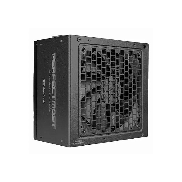 Fonte Darkflash PMT750 ATX 750W 80 Plus Gold PFC Ativo Full Modular Bivolt - Preto