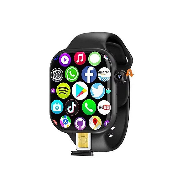 Relógio Smart Abc A3079 VP29 VP Series Android/App Store - Preto