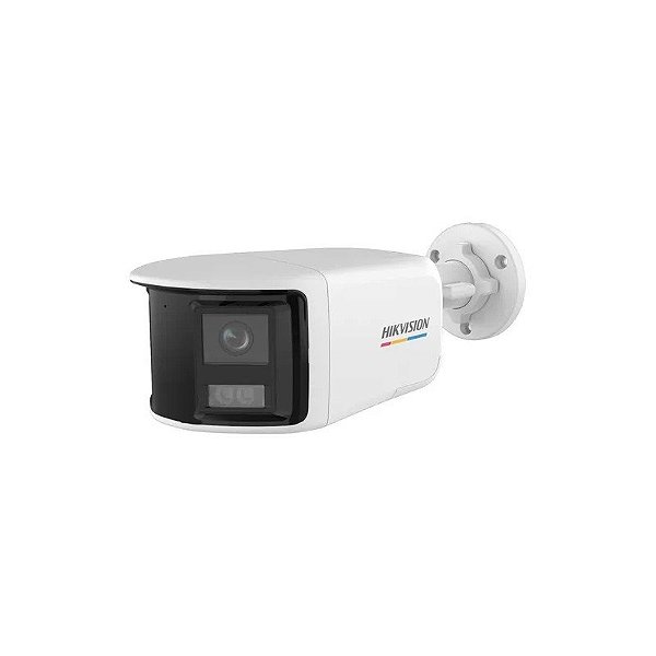 Câmera Bullet Hikvision DS-2CE12KF3TP-DLS 3K Lente Dupla 180