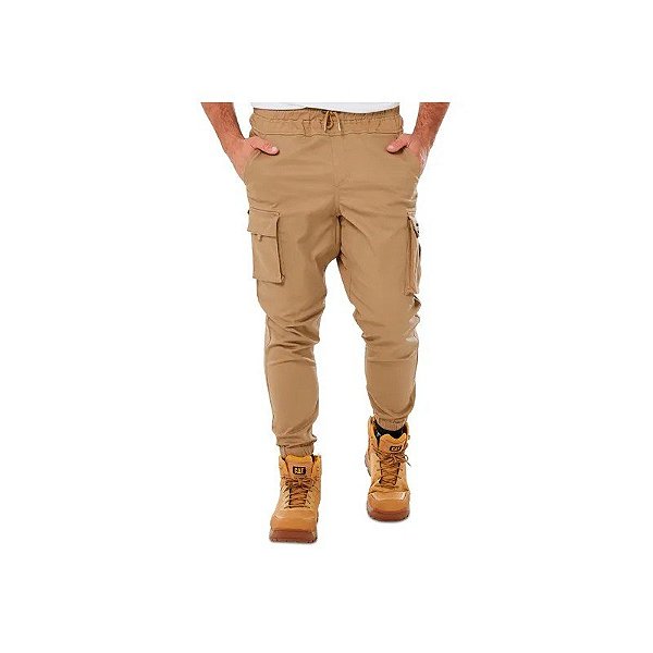 Calça Caterpillar Masculina Diesel 36 Bege - 1810020-11993