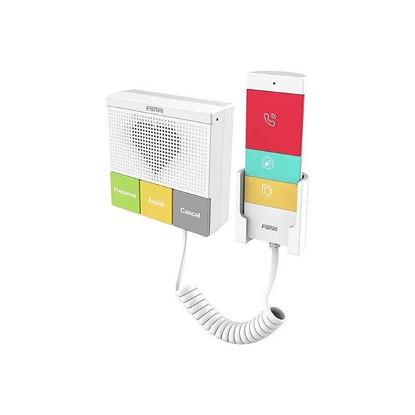 Interfone IP Fanvil Y501W-Y 2 Sip (Intercomunicador de Saúde)