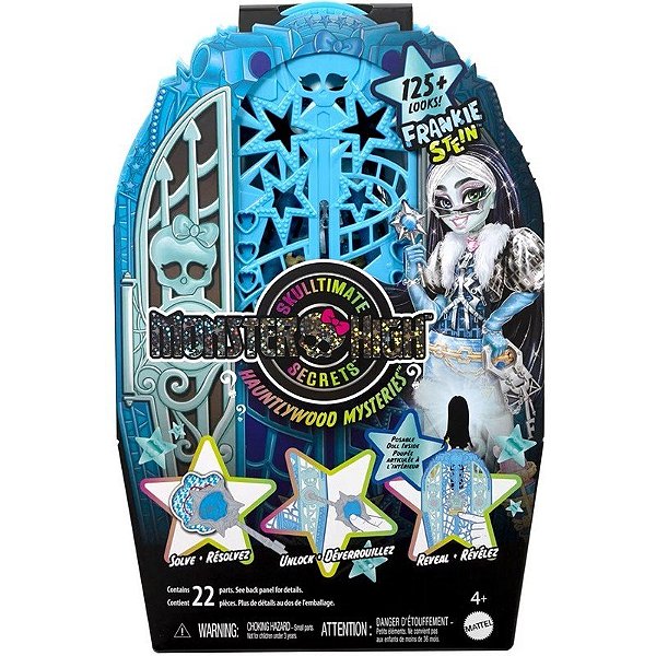 Boneca Frankie Stein Monster High Skulltimate Secrets Mattel - JBG81