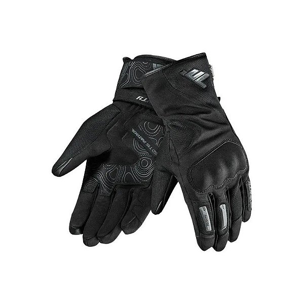 Luva para Motociclista Seventy Degrees Patrol Homem SD-T15 - Tamanho XXXL - Preto