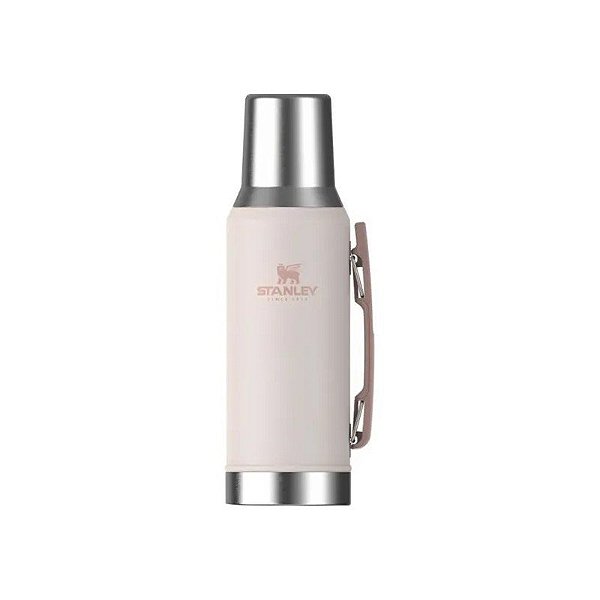 Garrafa Térmica Stanley Classic Sistema Mate 1,2L - Quartzo Rosa