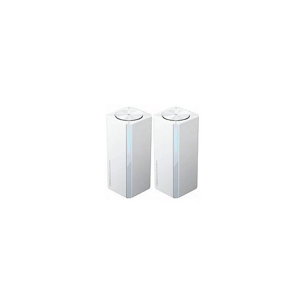 Roteador Xiaomi RD28 DVB4462GL Mesh System AX3000 Ne NFC Dual Band 2.4GHZ 5GHZ Wi-Fi 6 Branco Kit com 2