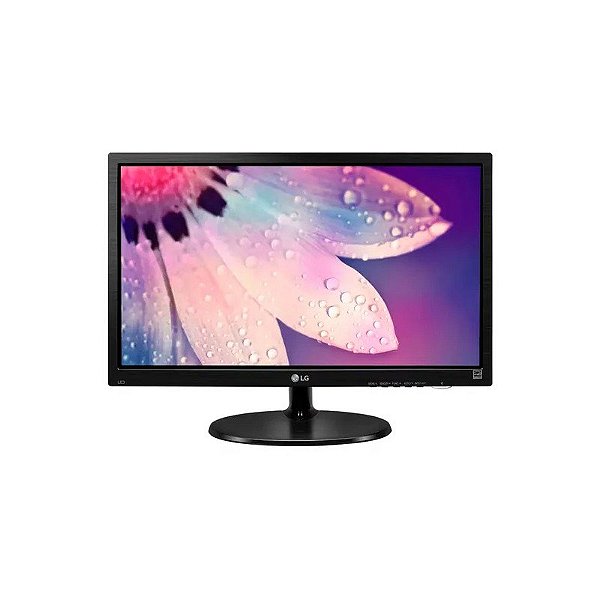 Monitor LG 19M38L-B 19" HD 75Hz HDMI VGA - Preto