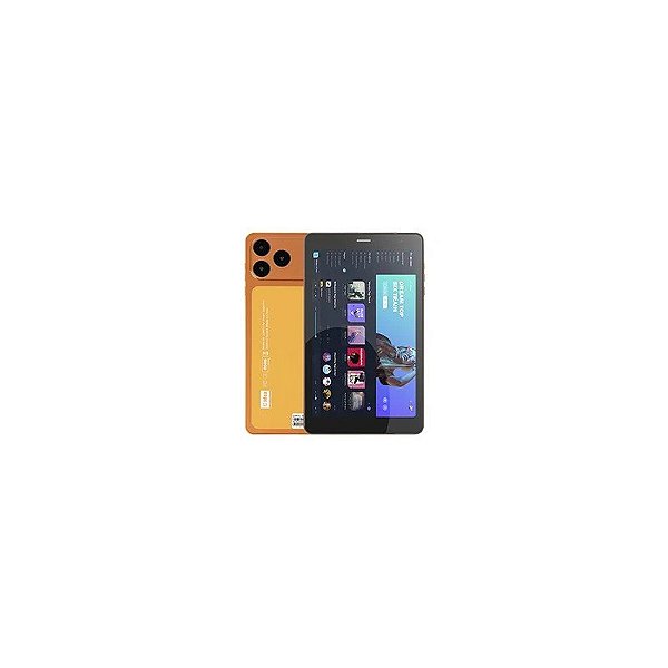 Tablet Cidea CM817 Air 8GB de RAM / 512GB / Tela 8" / Wi-Fi + 5G - Laranja
