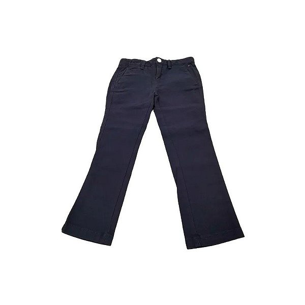 Calça Tommy Hilfiger Infantil Feminina KB0KB03808-002 04 - Azul Marinho