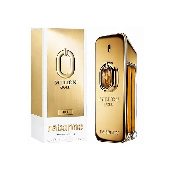Perfume Masculino Paco Rabanne Million Gold Elixir Parfum Intense 100 ML