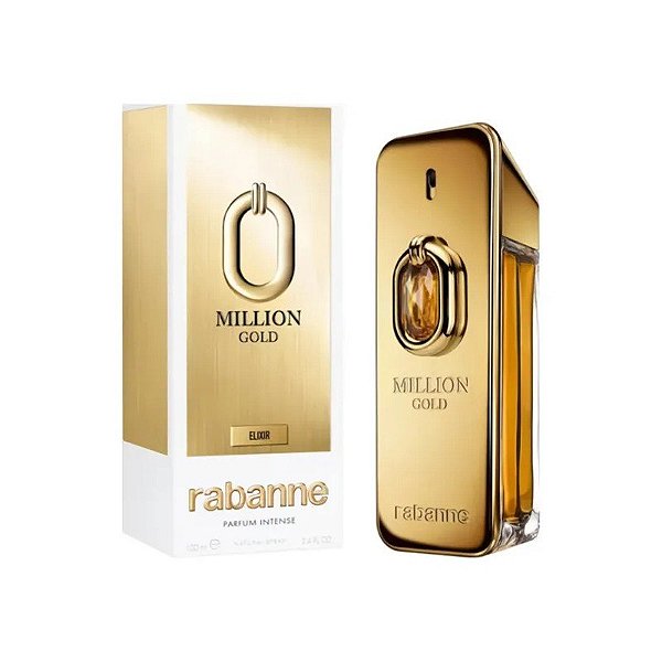 Perfume Paco Rabanne 1 Million Gold Elixir Parfum Intense Masculino 100ml
