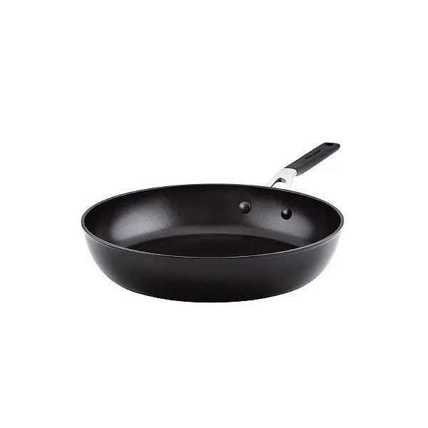 Frigideira Antiaderente Kitchenaid 3 Camadas 31CM Preta